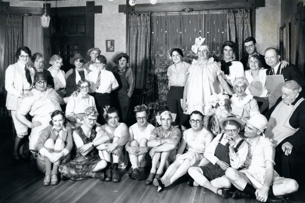 This 1931 gathering was held at the home of Blanche & Ike Knoch, frequent hosts of such events. Courtesy of Hank Martinez