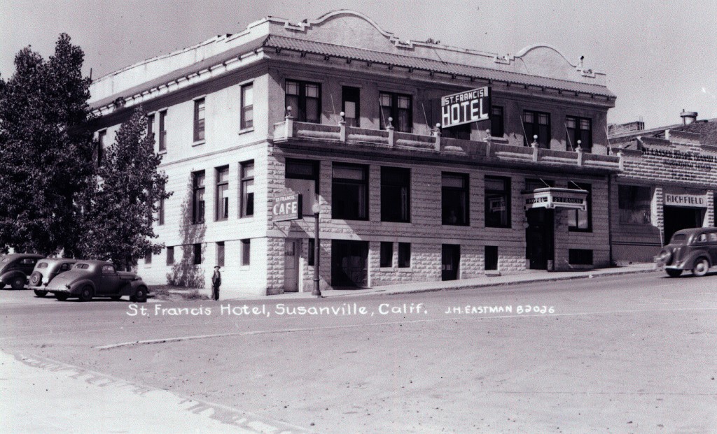 Saint Francis Hotel, circa 1940.