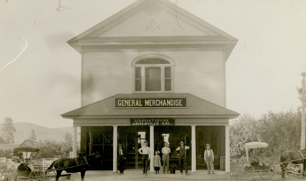 Janesville Masonic Hall,circa 1912.
